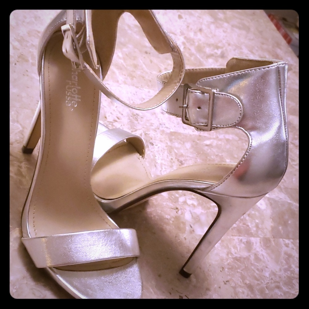 Charlotte Russe Silver Heels!